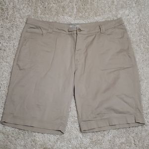 Riders by Lee 20w khaki bermuda shorts